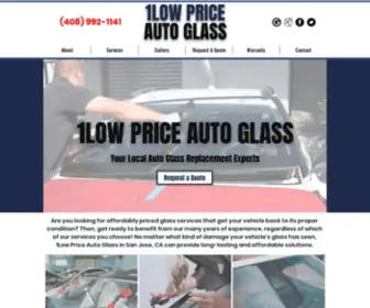 Lowbudgetautoglass.com(Auto Glass Shop) Screenshot