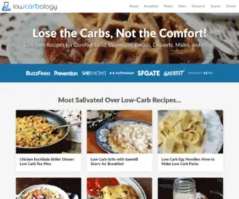 Lowcarb-Ology.com(Comfort Food Recipes) Screenshot