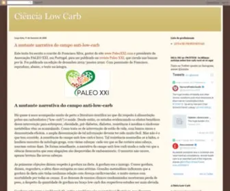 Lowcarb-Paleo.com.br(Ciência Low Carb) Screenshot