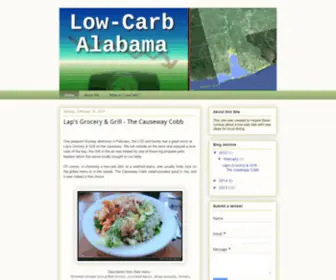 Lowcarbalabama.com(Low-Carb Alabama) Screenshot