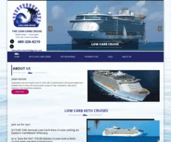 Lowcarbcruiseinfo.com(Low Carb Cruise) Screenshot