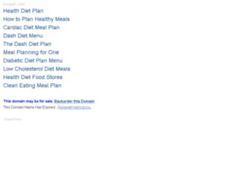 Lowcholesteroldietmeals.com(Low Cholesterol Diet Meals) Screenshot