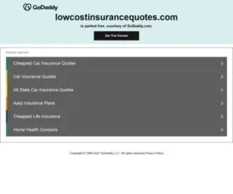 Lowcostinsurancequotes.com(Lowcostinsurancequotes) Screenshot