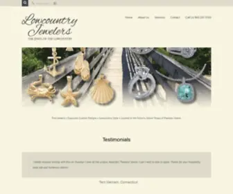 Lowcountryjewelers.com(The Jewel Of The Lowcountry) Screenshot