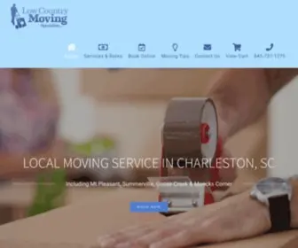 Lowcountrymoving.com(Low Country Moving) Screenshot