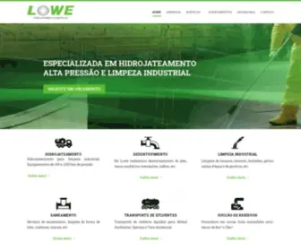 Lowe.com.br(Limpeza Industrial) Screenshot