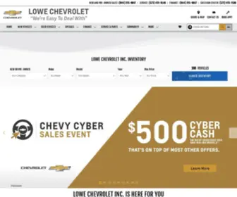Lowechevybuick.com(Lowe Chevrolet Inc) Screenshot