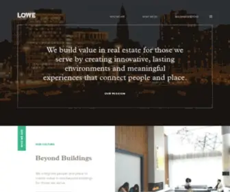 Loweenterprises.com(Beyond Buildings) Screenshot