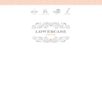 Lowercasellc.com(LOWERCASE capital) Screenshot