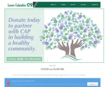 Lowercolumbiacap.org(Lower Columbia CAP (Community Action Program)) Screenshot