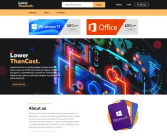 Lowerthancost.net(Digital Solutions That Deliver) Screenshot