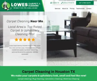 Lowes-Carpetcleaning.com(Lowes Carpet Cleaning) Screenshot