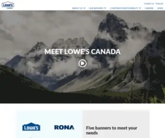 Lowescanada.ca Screenshot