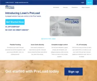Lowespreload.com(Lowespreload) Screenshot