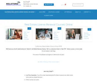 Lowestcostrenewal.com(California Real Estate License Courses) Screenshot