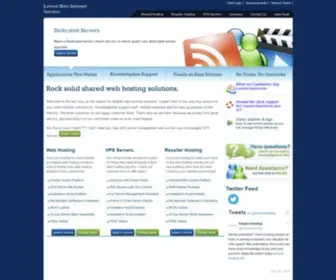 Lowesthost.com(Web Hosting Services) Screenshot