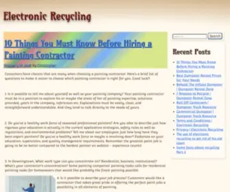 Lowestoftchessclub.org(Electronic Recycling) Screenshot