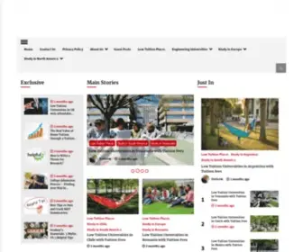 Lowesttuitionuniversities.com(Study Domain) Screenshot