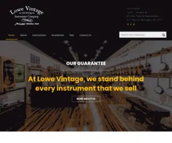 Lowevintage.com(Home) Screenshot