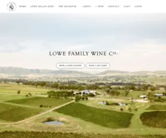 Lowewine.com.au(Lowe Wines) Screenshot