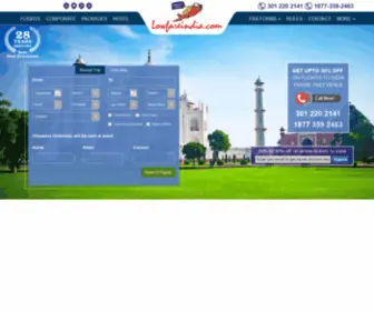 Lowfareindia.com(Cheap flights) Screenshot