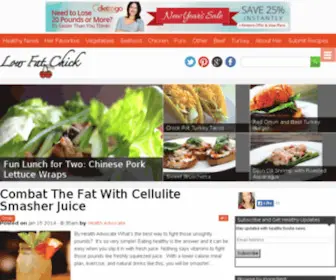 Lowfatchick.com(The Low Fat Chick) Screenshot