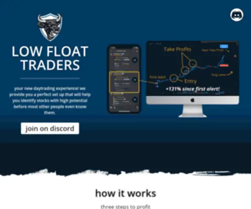 Lowfloat-Traders.com(Low Float Traders) Screenshot