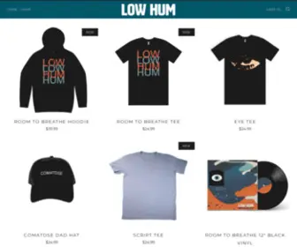 LowhumStore.com(Low Hum) Screenshot