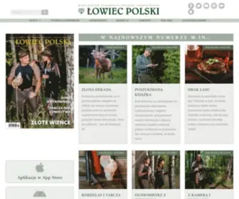 LowiecPolski.pl(łowiec polski) Screenshot