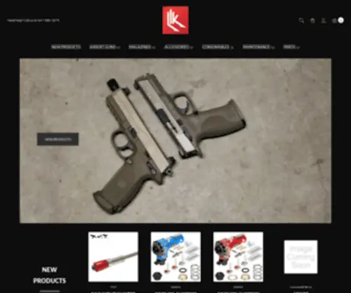 Lowimpactkinetics.ca(Airsoft Supply) Screenshot