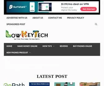 Lowkeytech.com(Lowkeytech) Screenshot