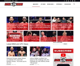 Lowkickmma.com(UFC News & MMA News) Screenshot