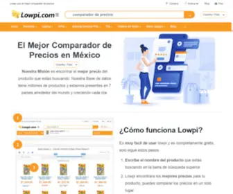 Lowmyprice.com(El Mejor Comparador de Precios en México) Screenshot