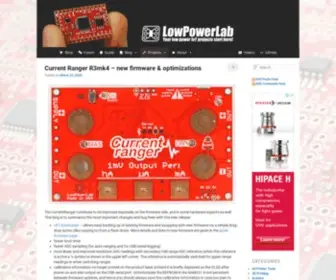 Lowpowerlab.com(Low Power IoT Systems) Screenshot