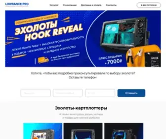 Lowrance-Pro.ru(Главная) Screenshot