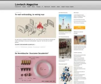 Lowtechmagazine.be(Lowtech Magazine) Screenshot