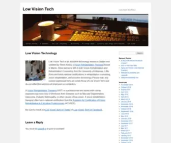 LowVisiontech.com(Low Vision Tech) Screenshot