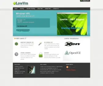 LowVm.com(Free Windows VPS) Screenshot
