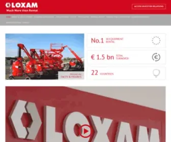 LoxamGroup.com(Loxam) Screenshot