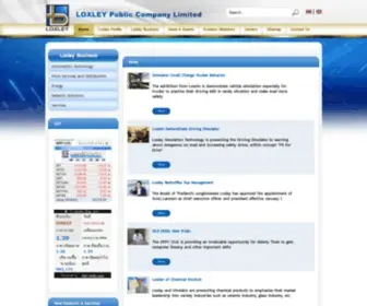 Loxley.co.th(Loxley Public Company Limited) Screenshot