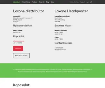 Loxone.com(Loxone Smart Home & Commercial Projects) Screenshot