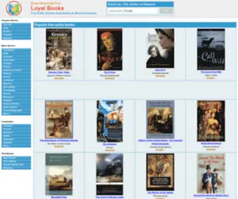 Loyalbooks.com(Free Audio Books & eBook Downloads) Screenshot