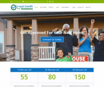 Loyalcreditsolutions.com(Loyal Credit Solutions) Screenshot