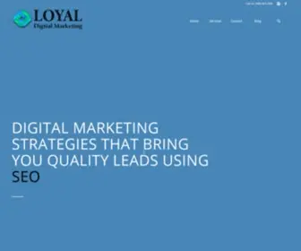 Loyaldigitalmarketing.com(Loyal Digital Marketing) Screenshot