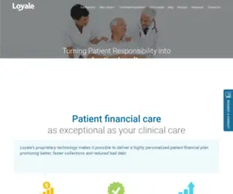 Loyale.us(Patient financial care) Screenshot