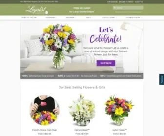 Loyalistflowers.com(Fresh Flower Delivery to Kingston) Screenshot