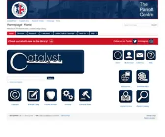 Loyalistlibrary.com(LoyalistLibrary at Loyalist College) Screenshot