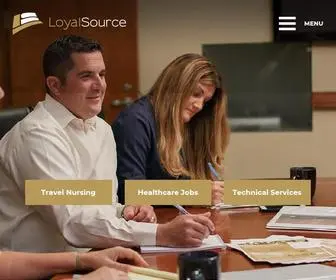 Loyalsource.com(Loyal Source Government Services) Screenshot