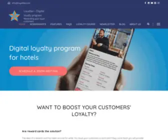 Loyaltier.com(Digital Loyalty Program) Screenshot