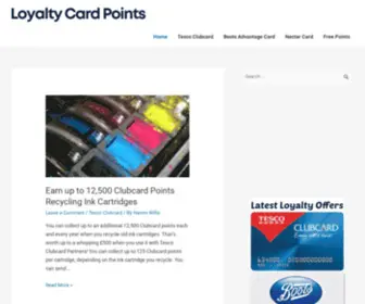 Loyaltycardpoints.co.uk(Loyalty Card Points) Screenshot